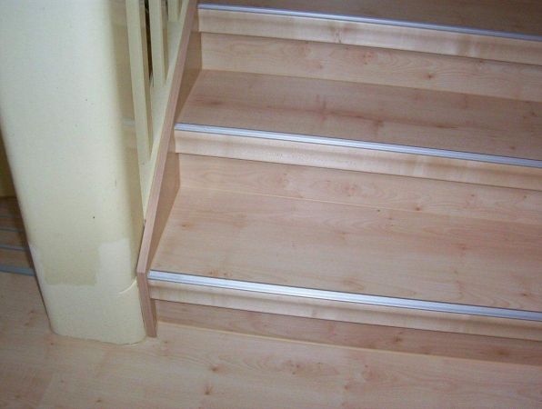 Treppenprofil-Aluminium Silber