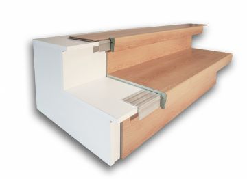 Treppenrenovierung Rundkantensystem