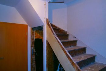 Treppenrenovierung - Zustand vor der Renovierung