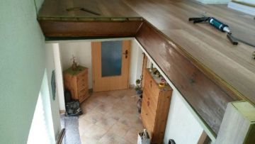 Treppenauge vor Treppenrenovierung