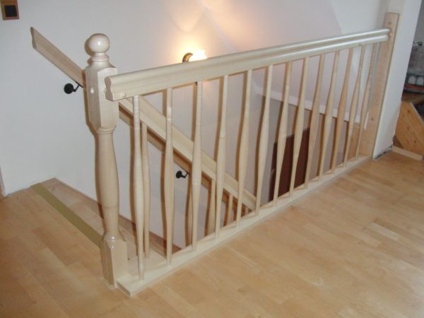 Ahorn-Treppen-Geländerbrüstung