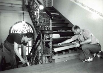 1991 im Rathaus Einsiedel
